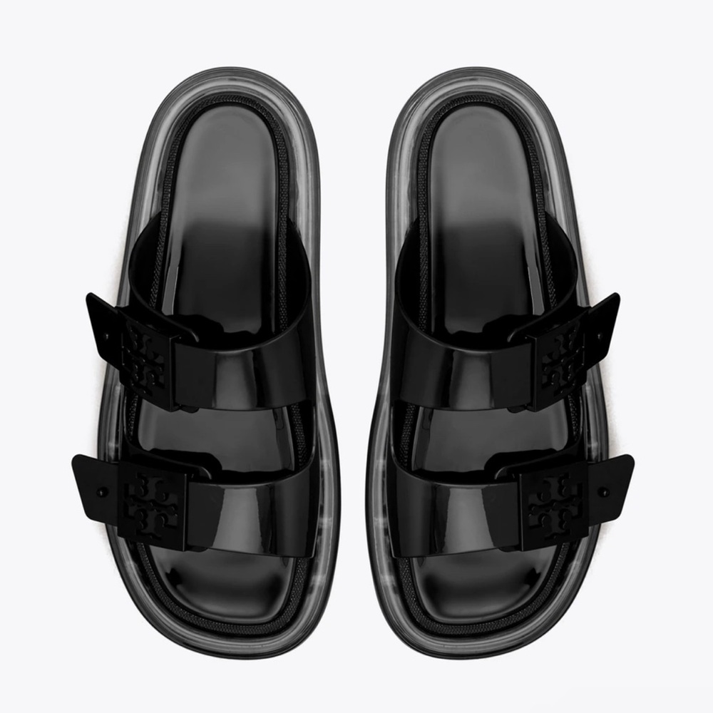 New Tory burch BUCKLE BUBBLE JELLY sandal π€ - Picture 4 of 9